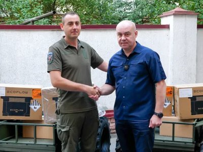 Тернопіль передав бійцям 110-ї бригади роботизовану техніку
