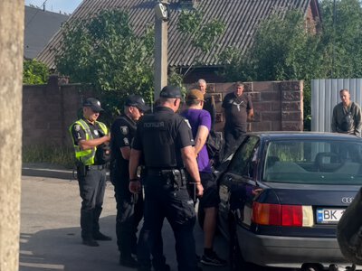 У Рівному водія Audi після погоні доставили до ТЦК