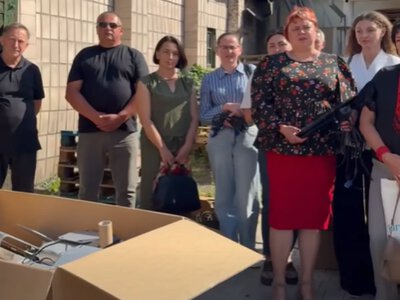 Німецькі партнери передали велику партію комп'ютерної техніки на Сарненщину