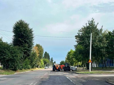 На вулиці Гетьмана Сагайдачного у Черкасах залатали дорогу (ФОТОФАКТ)