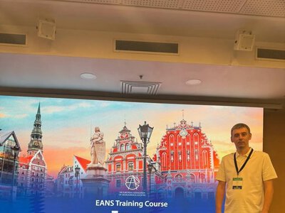 Тернопільський лікар Павло Бідзіля пройшов черговий етап європейського навчання з нейрохірургії