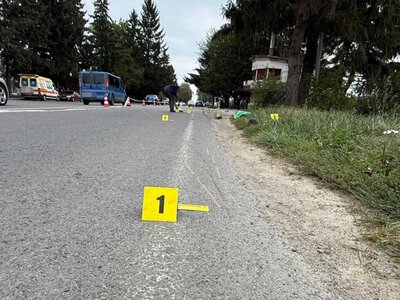 Поліцейський у стані алкогольного сп’яніння на BMW збив велосипедиста на Львівщині