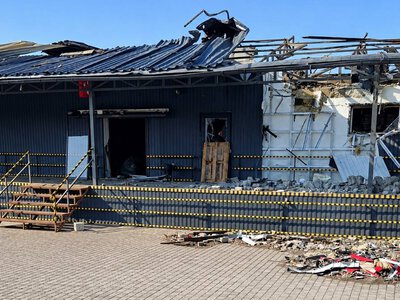 Понад 433 тисячі гривень – розмір шкоди довкіллю внаслідок пожежі після атаки російського БпЛА у Прилуках