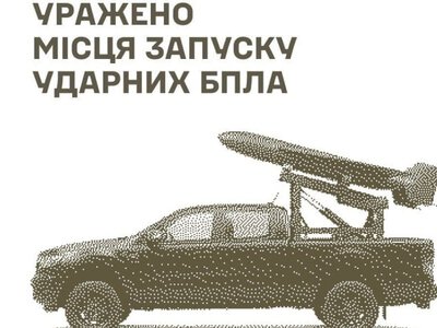 Сили оборони уразили місця запуску дронів, командні пункти та засоби розвідки росіян