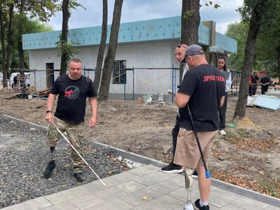 Ковель: експерти «Зруш Скелю» моніторять безбар’єрність під час будівництва