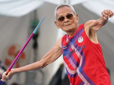 106-річний спортсмен двічі виборов золото на чемпіонаті світу з легкої атлетики серед ветеранів у Тегу