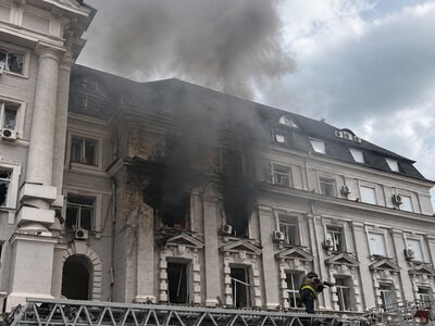 Зеленський: реактивний дрон цілив у кабінет керівника СБУ в центрі Києва