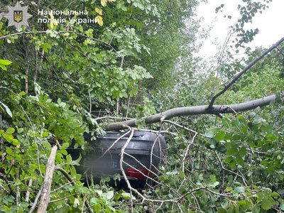 У селі Майдан автомобіль з’їхав у кювет і перекинувся: загинув водій