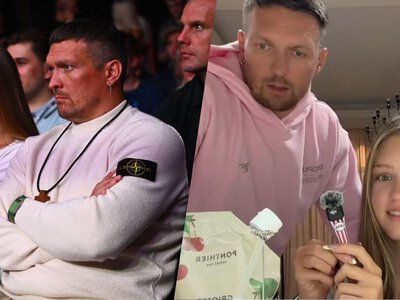 Відео Усика з донькою зібрало мільйони переглядів у мережі – що зробив боксер