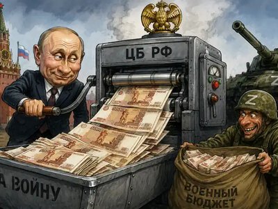 Кремль запустив «друкарський верстат» ЦБ, щоб наповнити військовий бюджет