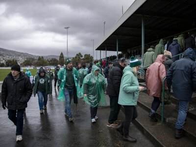 В Австралії Tasmania Devils зіграли перший домашній матч плей-оф VFL