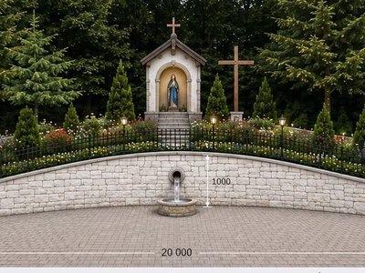 В урочищі Гнила у Білій під Тернополем відновлюють джерело та будують Хресну дорогу