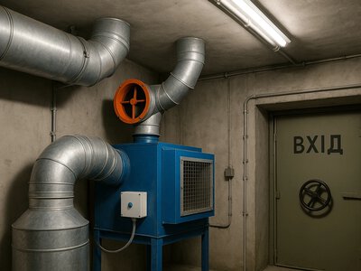 “Діти не повинні задихатися”: Черкасах просять облаштувати вентиляцію в укритті школи №24