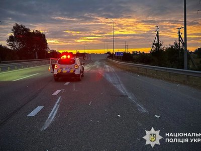 Поблизу Пирятина MAN зіткнувся зі Scania: пасажир у лікарні
