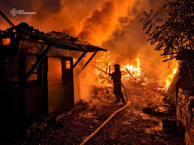 Рятувальники ліквідували пожежу в с. Гуменники Житомирського району