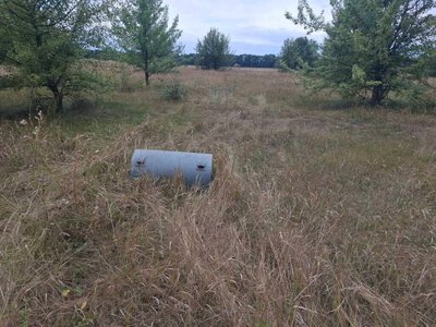 По всій Полтавщині знаходять уламки  ворожих дронів і ракет