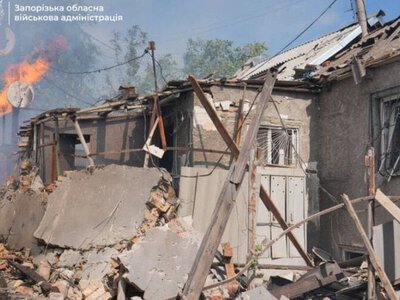 Унаслідок ударів росіян по Запоріжжю поранено чоловіка (оновлено)