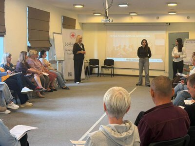 На Рівненщині 31 фахівець із супроводу ветеранів пройшов тренінг із першої психологічної допомоги