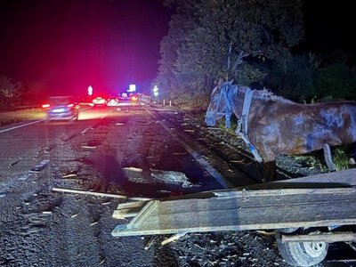 На Волині автівка зіткнулася з підводою: подробиці