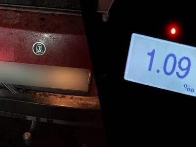 На ковельській трасі зупинили 20-річного водія з 1,09 проміле алкоголю