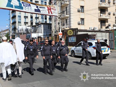 До Умані для підсилення охорони порядку на Рош га-Шана прибули ізраїльські поліцейські