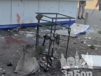 Російський дрон вдарив по «Амстору» у Запоріжжі: кількість постраждалих зросла до семи (фото, відео)