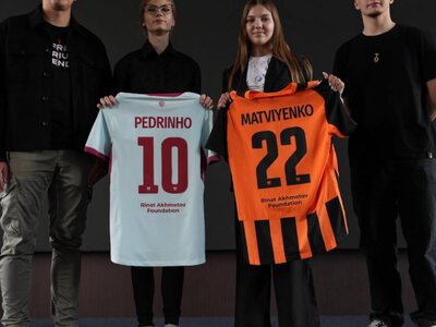 «Шахтар» гратиме в Лізі чемпіонів у футболках із логотипом Rinat Akhmetov Foundation