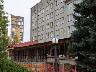 У Волинській обласній дитячій лікарні триває масштабна реконструкція