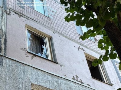 Росія вдарила по житлових будинках у Запоріжжі, є потерпілі (оновлено)