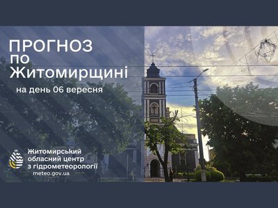 Житомирян чекають дощі та +17°C сьогодні. В Україну йде відчутне похолодання: неділя буде дощовою та вітряною, — синоптикиня Діденко