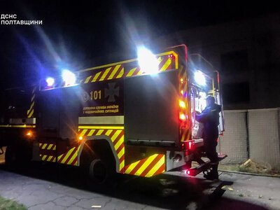 Надзвичайники показали фото ліквідації наслідків «прильоту» в Лубенському районі