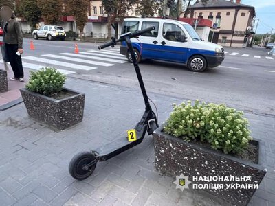 У Дубні водій Fiat збив 12-річного водія електросамоката