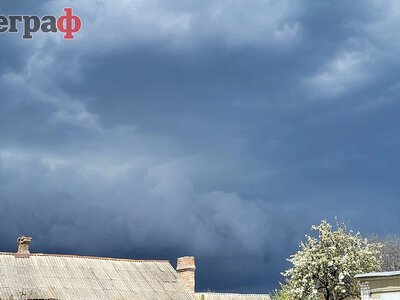 На Полтавщині до кінця дня прогнозують грозу — оголосили жовтий рівень небезпеки