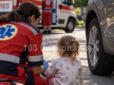 В Ужгороді автомобіль наїхав на 3-річну дівчинку: дитину госпіталізували