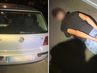У Рівному поліцейські затримали чоловіка на викраденому Volkswagen