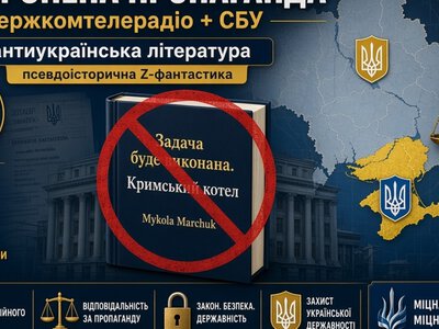 Держкомтелерадіо внесло до антиукраїнського списку нове видання про Крим