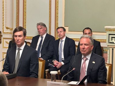 Трамп хоче, щоб Україна стала великою нацією: Віткофф і Кушнер зробили перші заяви у Києві