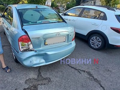Hyundai та Fiat зіткнулися у Миколаєві