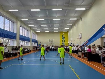 У Недригайлівському ліцеї відкрили оновлений спортзал