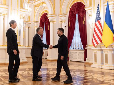 Зеленський проводить закриту зустріч із Віткоффом і Кушнером