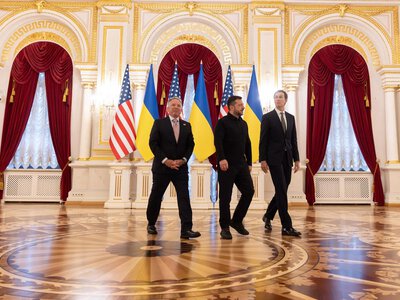 У нас була хороша розмова - Зеленський про візит Віткоффа і Кушнера