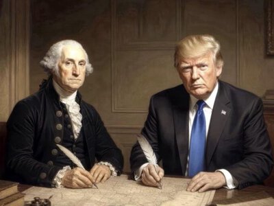 Трамп показав «зустріч» із президентом, який помер 226 років тому