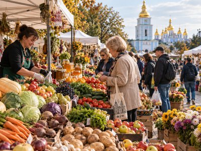 Найдешевші овочі та фрукти в районах: де у Києві пройдуть сезонні ярмарки 8–13 вересня