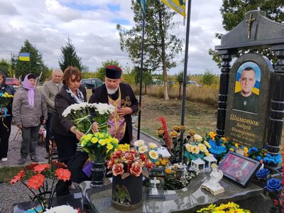 У четверту річницю загибелі в Іваничах вшанували воїна Андрія Шимонюка