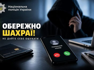 Понад 150 тисяч гривень втратили прикарпатці через шахраїв: поліція попереджає про поширені схеми