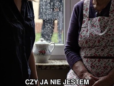 Pusty talerz dla synowej, a mąż jadł barszcz