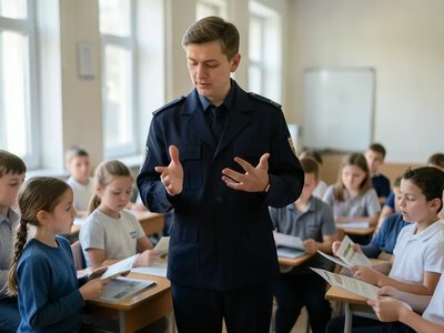 Поліція Херсонщини провела «Уроки безпеки» для школярів 4-9 класів