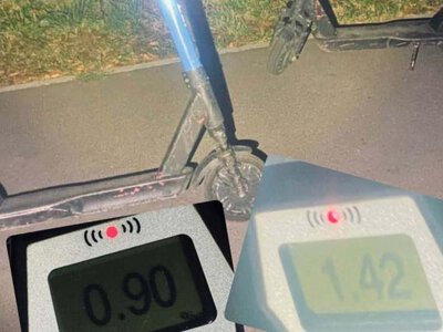 У Рівному спіймали трьох нетверезих водіїв електросамокатів