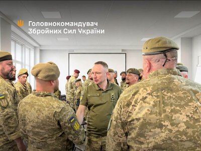 Драпатий зустрівся з головними сержантами видів та родів військ: визначили ключові проблеми та способи їх вирішення