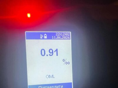 За вихідні у Кременчуці патрульні виявили сімох нетверезих водіїв